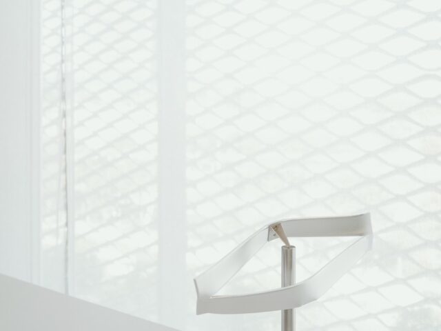 台灣新聞通訊社-取材建築外牆金屬擴張網 台中綠美圖推開館限量紀念品