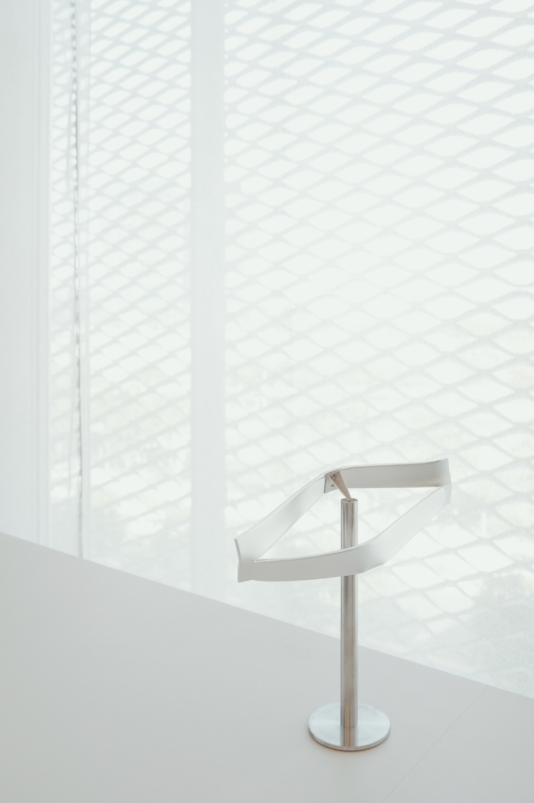 台灣新聞通訊社-取材建築外牆金屬擴張網 台中綠美圖推開館限量紀念品