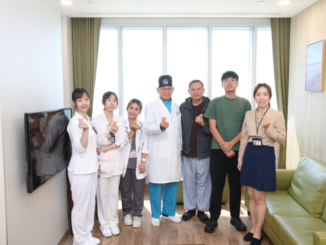 台灣新聞通訊社-手術治療漫長煎熬 馬來西亞男跨海來台除癌重拾新生