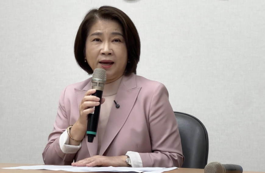 台灣新聞通訊社-影／營養午餐免費每學年投入8.2億元 周春米：絕不會因此舉債