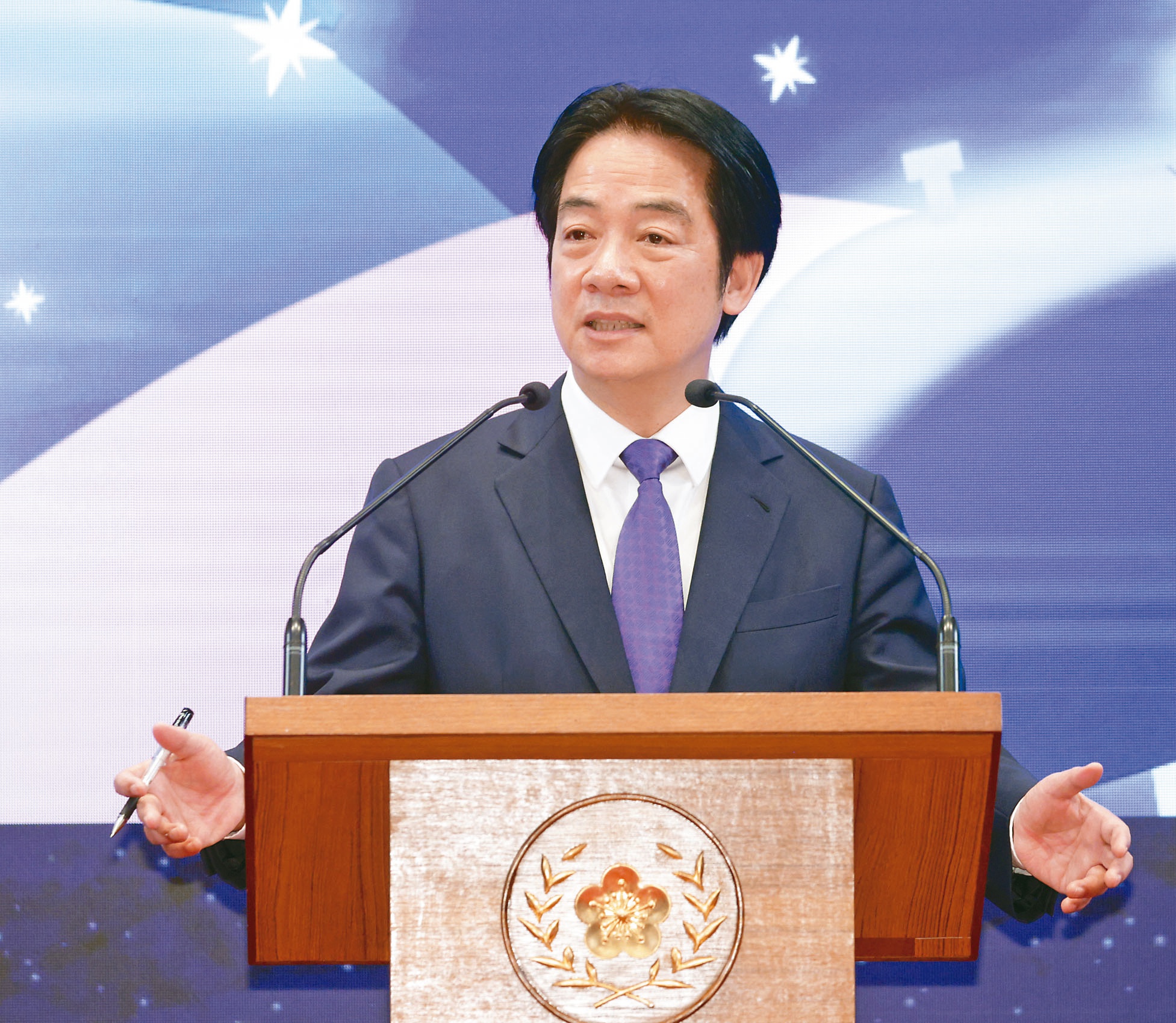 台灣新聞通訊社-【重磅快評】賴清德複製團結10講？忘了王世堅說國事如麻