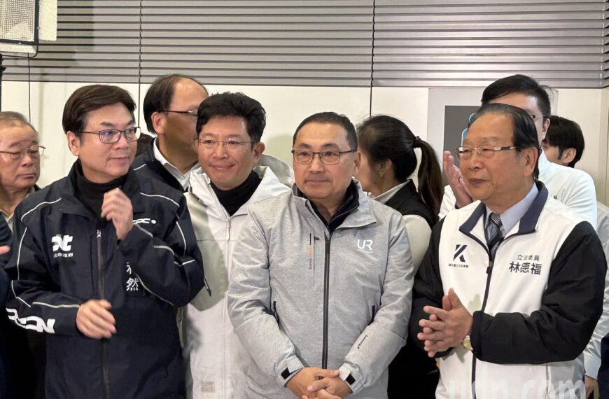 台灣新聞通訊社-黃國昌提籃白拚到最大再合 侯友宜這樣回應了