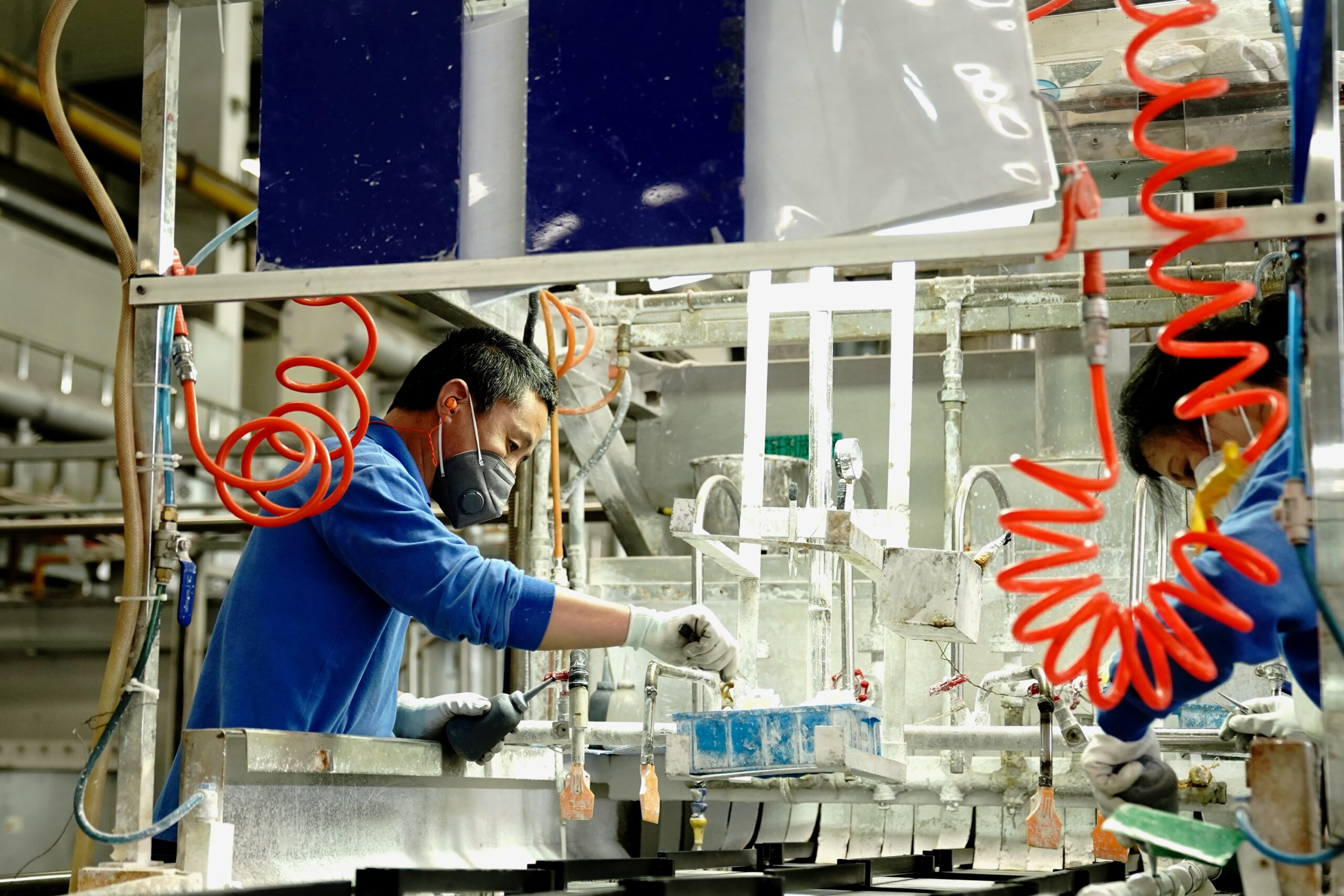 台灣新聞通訊社-大陸經濟景氣回落！1月製造業PMI為49.3%，再度跌落榮枯線