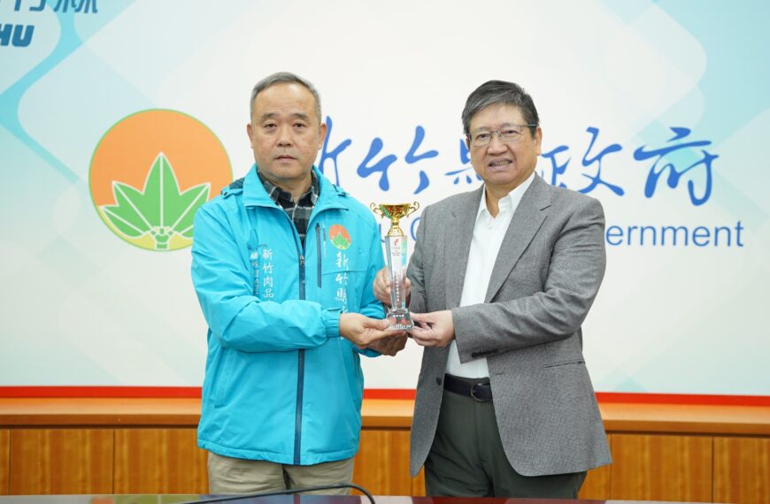台灣新聞通訊社-新竹肉品市場推動國產羊肉溯源管理 執行成效獲評鑑特優殊榮