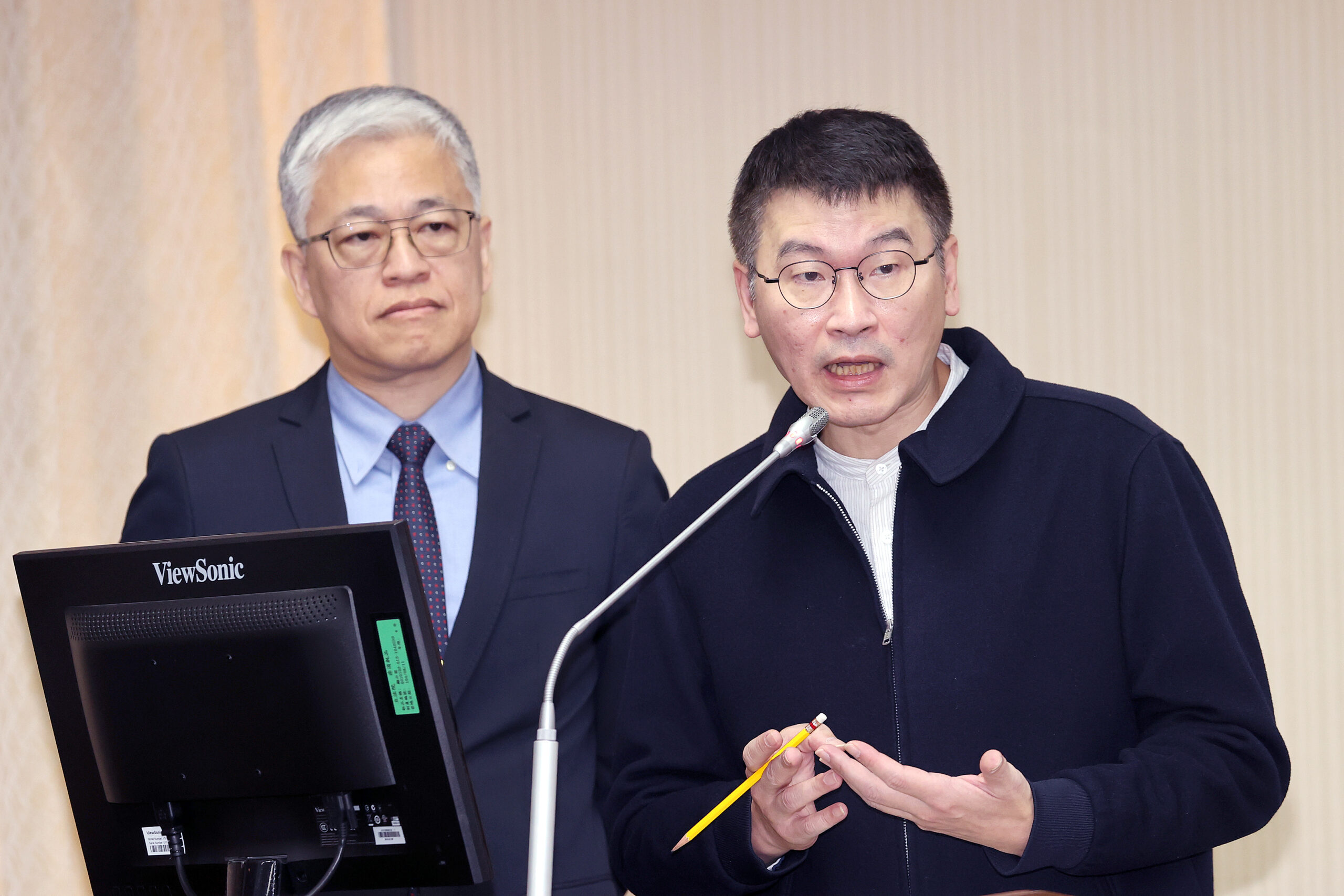 台灣新聞通訊社-「民進黨說你有罪就有罪」？梁文傑：反滲透法定罪率不高因須依法審判