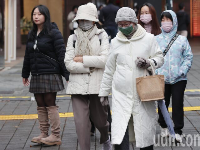 台灣新聞通訊社-再冷一天 天氣風險：明起氣溫逐漸回升周六冷空氣再來