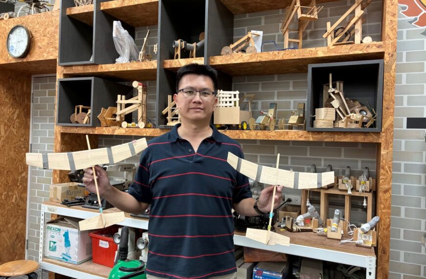 台灣新聞通訊社-找到生活科技跨域優勢 方冠中帶學生投入競賽、展望未來