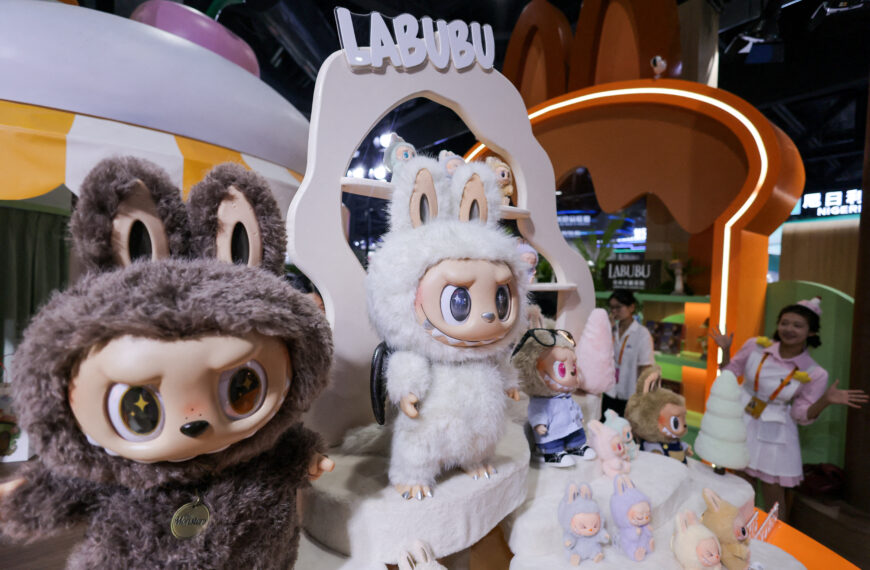 台灣新聞通訊社-英首相訪陸後投資清單曝光 泡泡瑪特設倫敦總部、英國將開7店