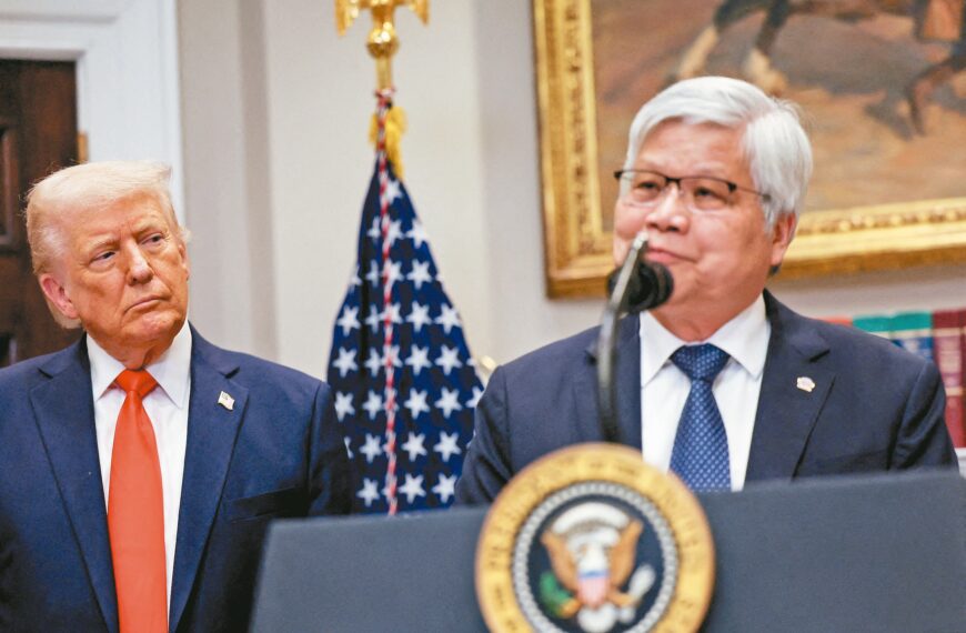 台灣新聞通訊社-【重磅快評】台積電赴美是美護台擔保信 還是棄台讓渡書？