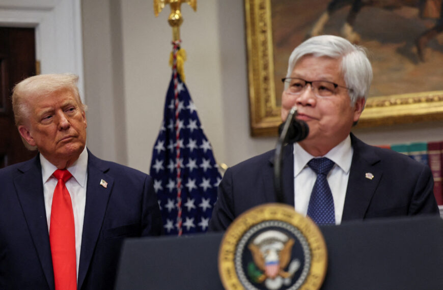 台灣新聞通訊社-傳美降關稅換台積電加碼投資 翁履中：川普仍需要台灣 十年後呢？