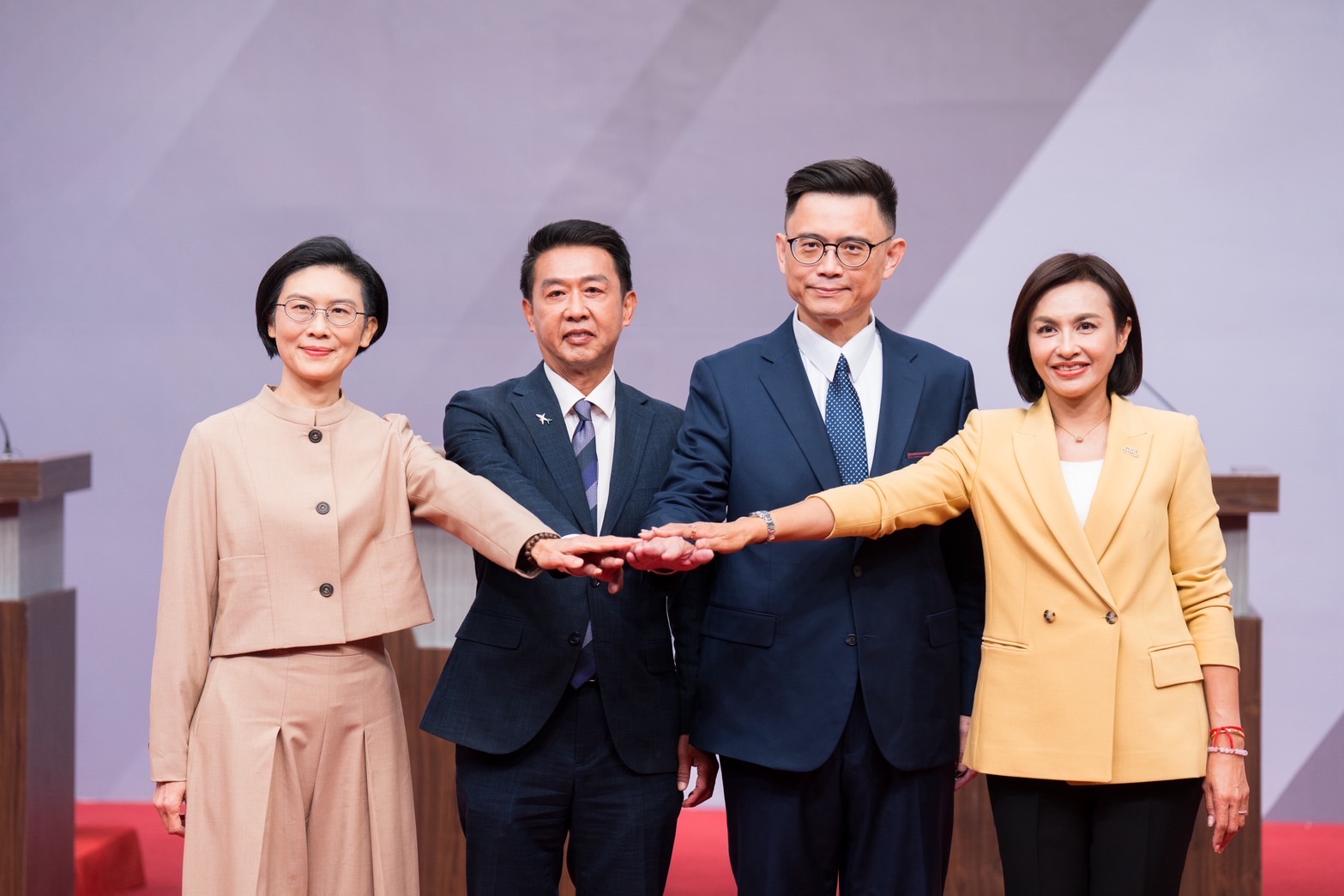 台灣新聞通訊社-綠高雄市長初選結束 林岱樺、許智傑表態挺賴瑞隆