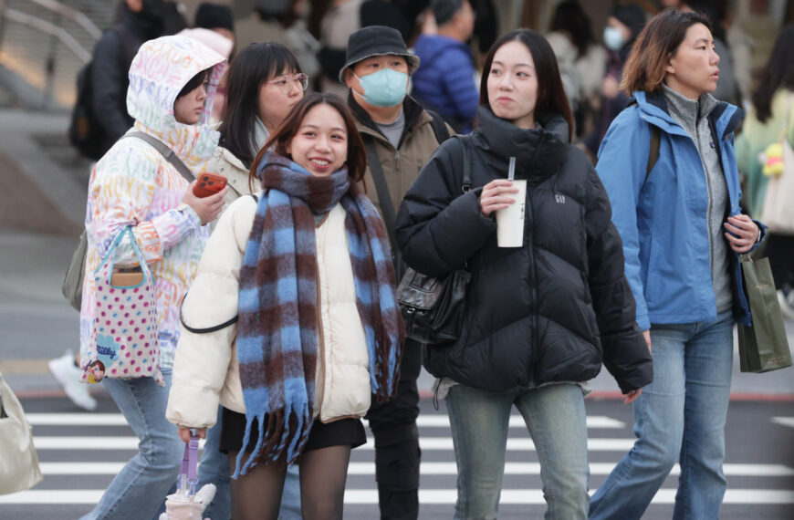 台灣新聞通訊社-「台北9.2度」首波寒流達標 北台灣罕見比金馬冷 吳德榮曝關鍵原因