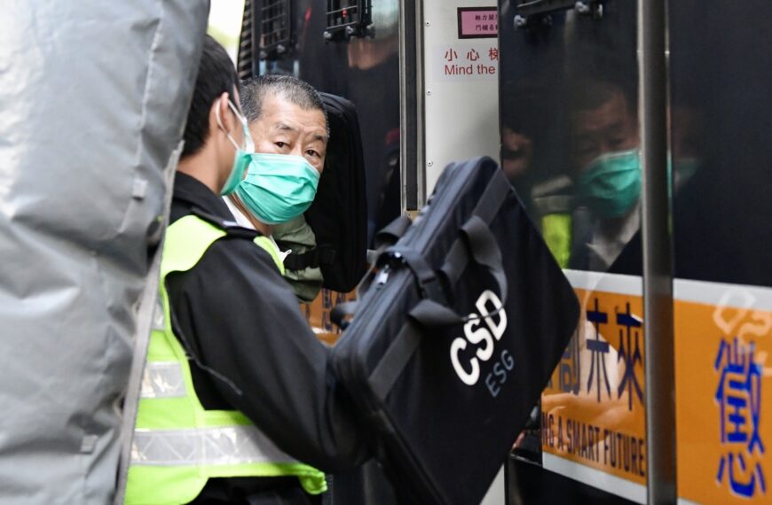 台灣新聞通訊社-黎智英案 控方：涉外國元素可加刑 辯方：盼顧及年齡健康