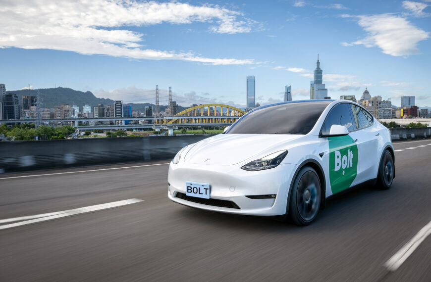 台灣新聞通訊社-歐洲叫車Bolt在台上線滿三個月 行程量提升近5成 夜間與周末是高峰