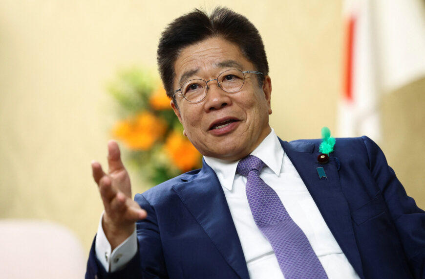 台灣新聞通訊社-日媒：日本眾議員加藤勝信與西銘恒三郎擬訪台