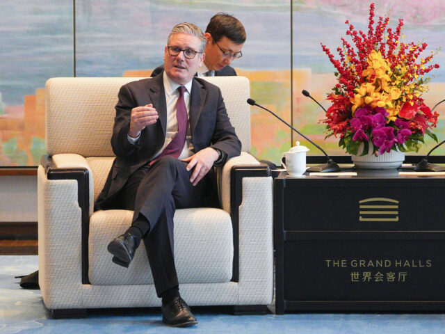 台灣新聞通訊社-結束訪中轉往日本 英相施凱爾：樂見習近平2027年訪問英國