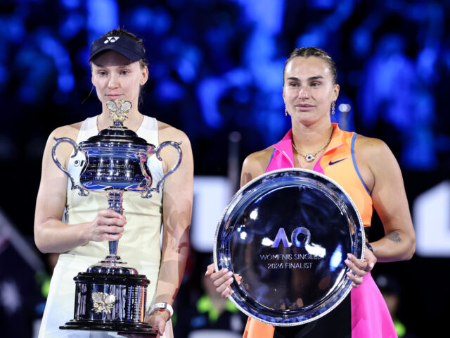 台灣新聞通訊社-澳網／芮芭奇娜澳網決賽擊敗球后莎芭蓮卡 報3年前落敗之仇