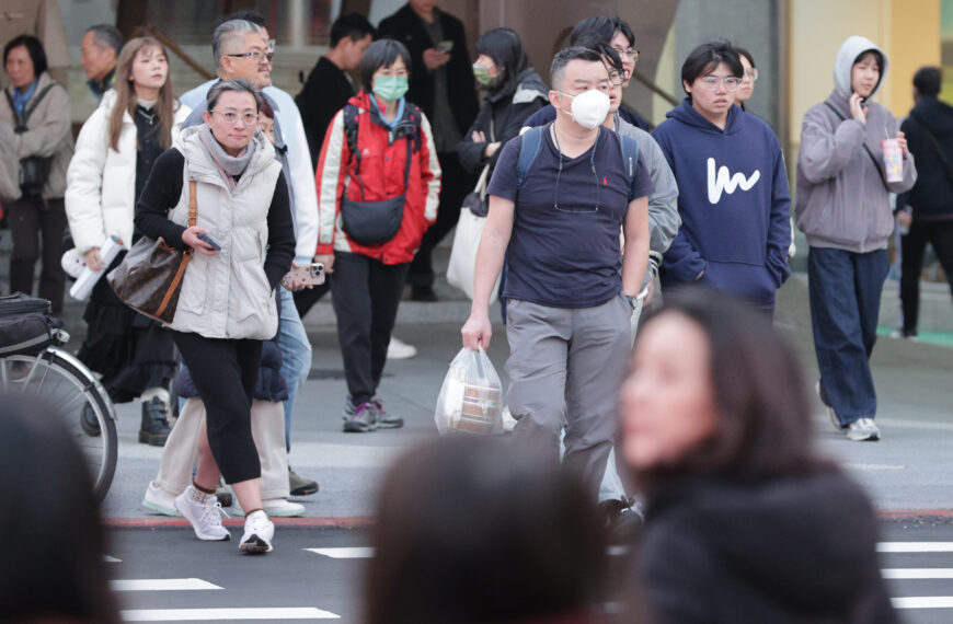 台灣新聞通訊社-北投5.9度低溫 賈新興：明晚起再1波冷氣團來襲 至少凍到這天