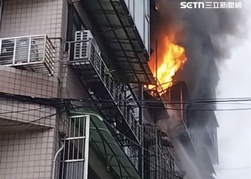 台灣新聞通訊社-目前仍在昏迷中！北市吳興街公寓大火　女住戶急救恢復心跳