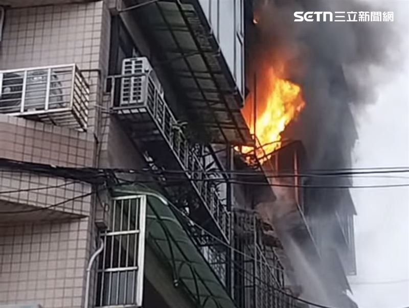 台灣新聞通訊社-目前仍在昏迷中！北市吳興街公寓大火　女住戶急救恢復心跳