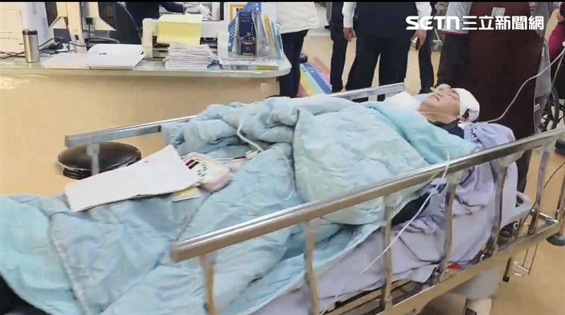 台灣新聞通訊社-苗栗男借手機遭拒砍警！33歲警員顱骨骨裂失血1千cc住加護病房