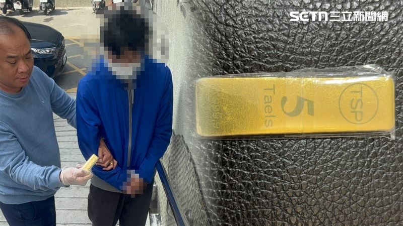 台灣新聞通訊社-高雄爆銀樓搶案…2貪匪秒吞「97萬金條」手法曝光！躲18小時落網