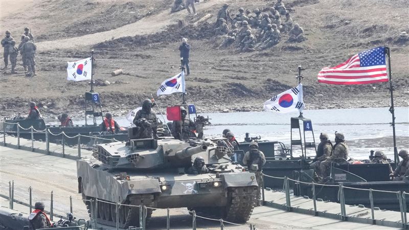 台灣新聞通訊社-韓美自由護盾聯合軍演3月登場　傳戰時作戰指揮權有望2028年完成移交