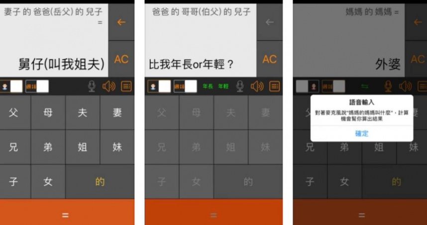 台灣新聞通訊社-春節怕叫錯人？「親戚稱呼計算機」APP超實用　網友嗨喊：希望全國普及