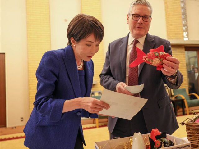 台灣新聞通訊社-施凱爾訪日！稱英日關係最強時刻、強化印太防務　高市獲邀訪英