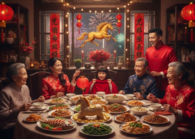 台灣新聞通訊社-不只是吃飯！除夕夜「守歲」竟是為了幫父母「借時間」？馬年守歲添吉祥