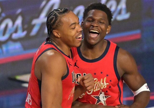 台灣新聞通訊社-NBA／明星賽首戰就逼進延長！暴龍前鋒飆絕殺三分彈　世界隊慘遭逆轉