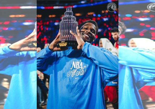 台灣新聞通訊社-NBA／明星賽僅決賽沒「絕殺秀」　艾德渥斯獲生涯首座MVP！成隊史第2人