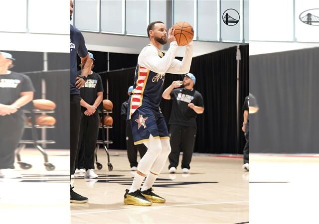 台灣新聞通訊社-NBA／看里拉德狂奪三分球王　柯瑞「手癢」喊明年參戰！曝想帶上湯普森