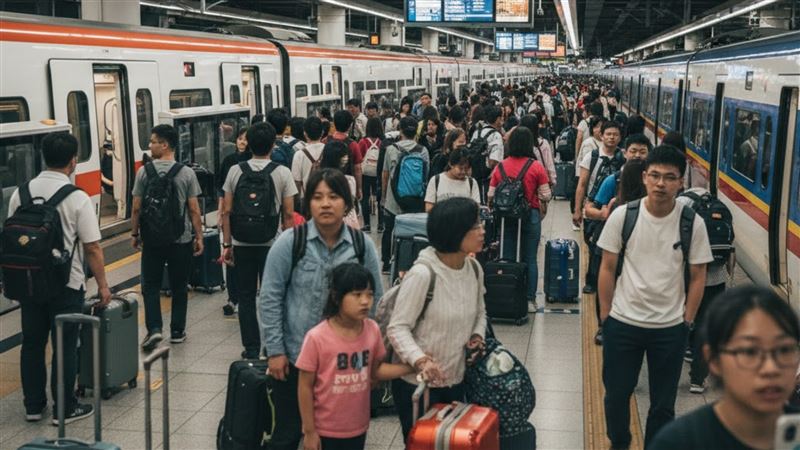 台灣新聞通訊社-高鐵「神速夜車」跳過1縣市不停 網笑：南港到台南「板南線」只要83分鐘