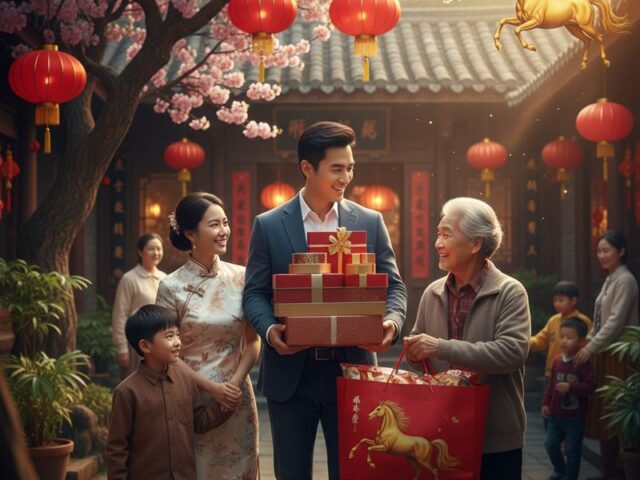 台灣新聞通訊社-誰說初二才能回娘家？現代女婿必備的「伴手禮外交」與馬年禁忌