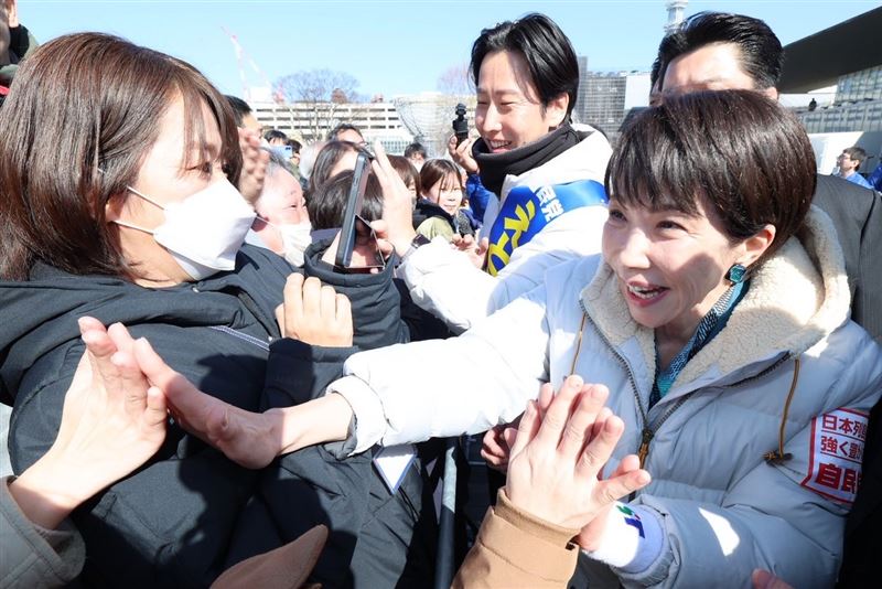 台灣新聞通訊社-「早苗活」應援！政治冷感年輕人瘋高市　是否轉化選票動能待觀察