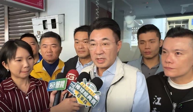 台灣新聞通訊社-黨中央洩3月最後1週民調還喊「沒說哪3天」　江啟臣嘆：白紙黑字很清楚