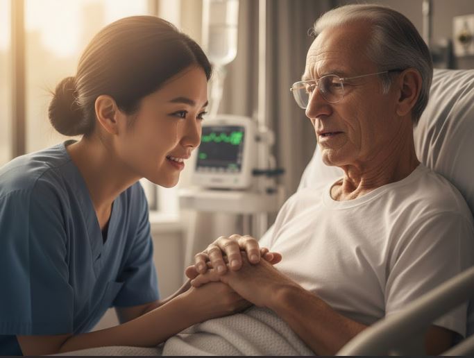 台灣新聞通訊社-ICU護士經歷曝！臨終前知道要走了，病患「都會說同樣的話」全網淚崩