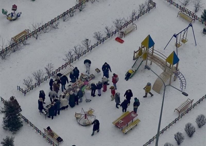 台灣新聞通訊社-烏克蘭-22度斷電！俄軍將寒冬「武器化」　人們敞開商店收留凍傷貓狗