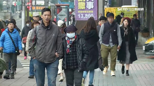 台灣新聞通訊社-低溫探6度！寒流發威「最凍時段」曝　下週回暖2天再迎冷空氣