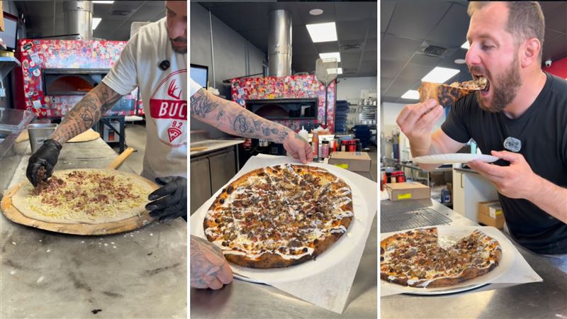 台灣新聞通訊社-佛州急凍下「綠鬣蜥雨」！當局撲殺5000隻　居民入菜「佛州男人披薩」