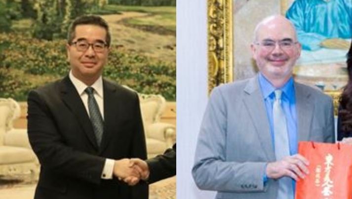 台灣新聞通訊社-蕭旭岑酸AIT處長「只比科長大一點」　陳冠廷曝谷立言真實資歷狠打臉