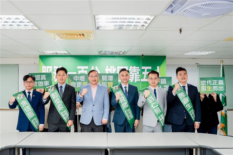 台灣新聞通訊社-籲給予5戰將最大支持！王義川力挺「正派桃園隊」登記初選