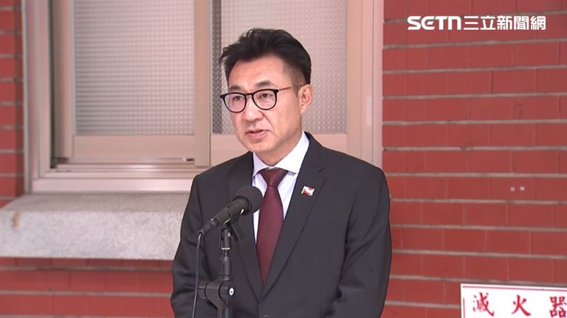 台灣新聞通訊社-藍黨中央洩台中民調三月底完成　江啟臣轟「違背協議」：恐讓結果失真