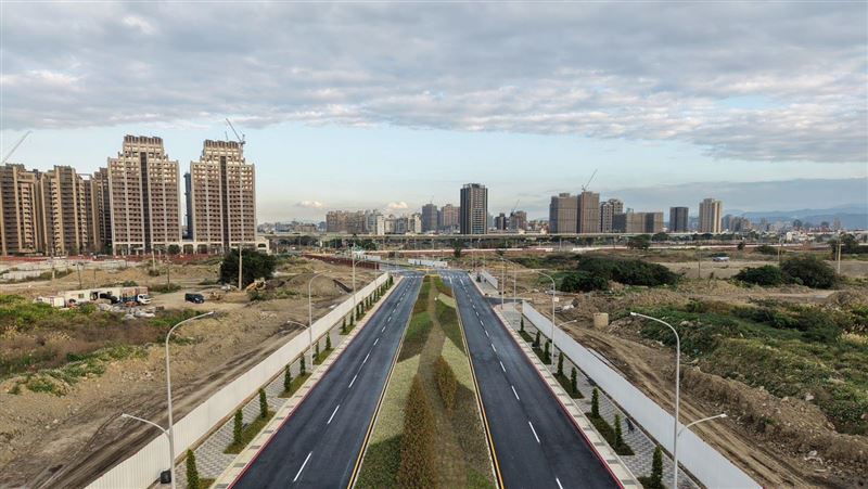 台灣新聞通訊社-打通新莊泰山任督二脈！侯友宜指關鍵時刻到　貴子坑10座橋5座今年完工