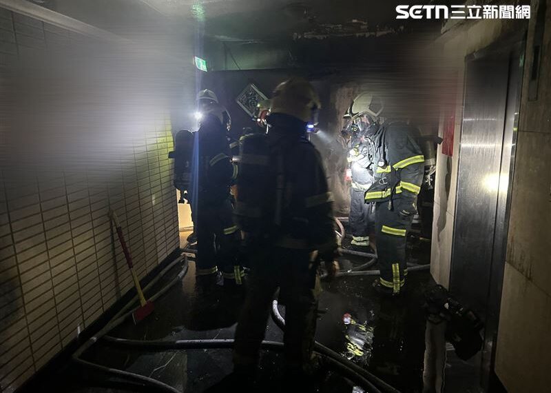台灣新聞通訊社-起火原因出爐！光復南路大樓惡火釀2死　火調初判電線打結走火