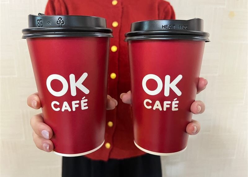 台灣新聞通訊社-攻情人節商機！OKCAFE推成雙優惠、奶茶冰品全部甜蜜登場