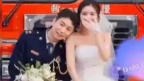 台灣新聞通訊社-比偶像劇更扯！失戀女跳樓遭消防員「脫褲」走光　結局反轉驚呆眾人