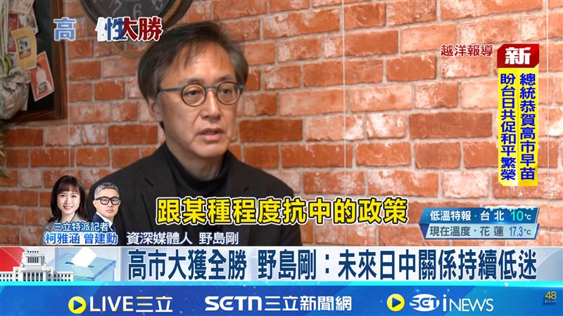台灣新聞通訊社-中共越打壓、高市人氣越高！日資深媒體人：給習近平的民主課