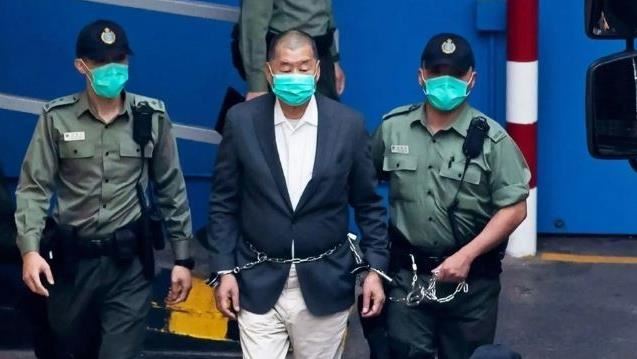 台灣新聞通訊社-黎智英重判20年「形同死刑」！《華爾街日報》示警：台灣恐步上後塵